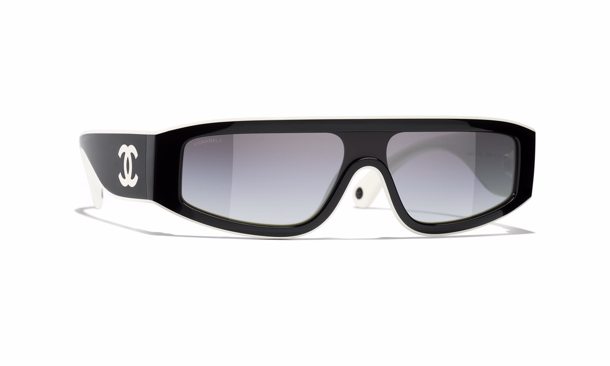 CHANEL Shield Sunglasses A71615X02081S